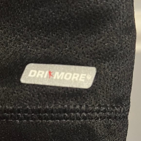 Danskin Black Fitted Zip-Up Jacket with Stand-Up Collar Dri-fit - Picture 8 of 9